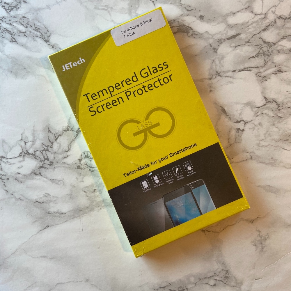NWT iPhone 8 Plus/7 Plus Glass Screen Protectors